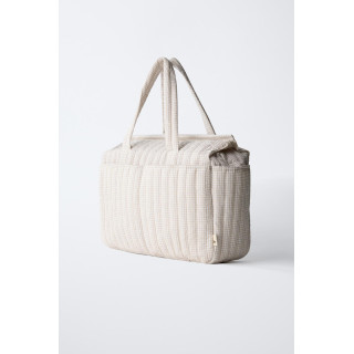 Сумка для беременных в клетку