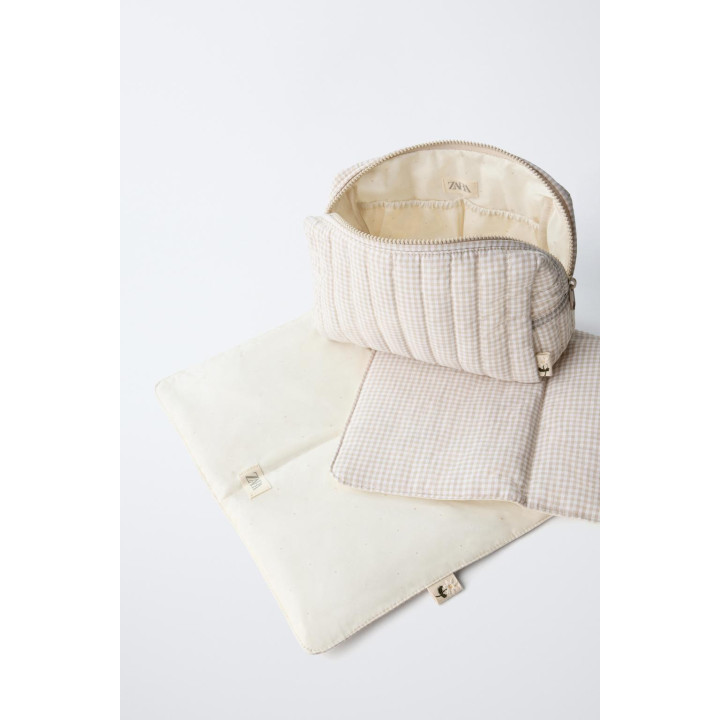 Сумка для беременных в клетку