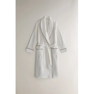 BATHROBE WITH PIPING (400 GXM²)