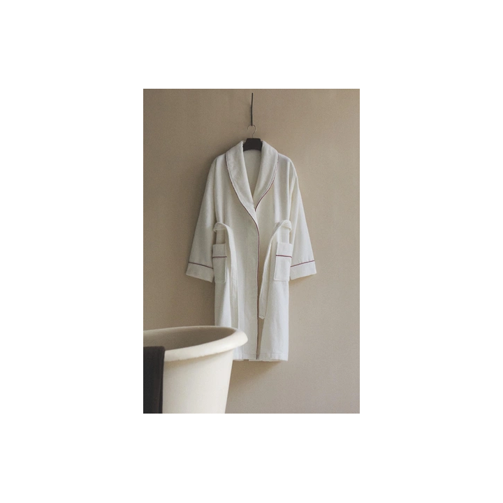 BATHROBE WITH PIPING (400 GXM²)
