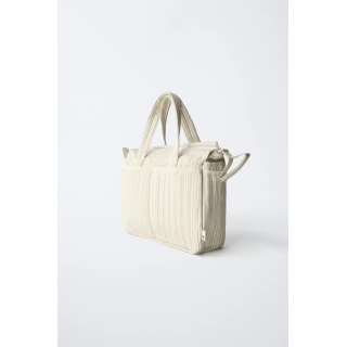 Сумка для беременных в полоску