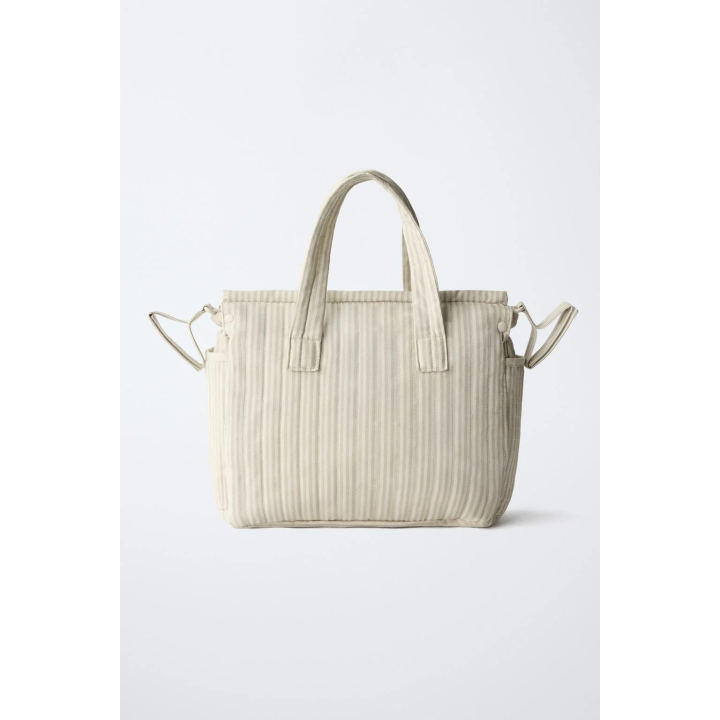 Сумка для беременных в полоску