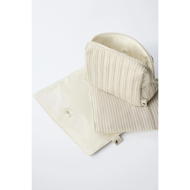 Сумка для беременных в полоску