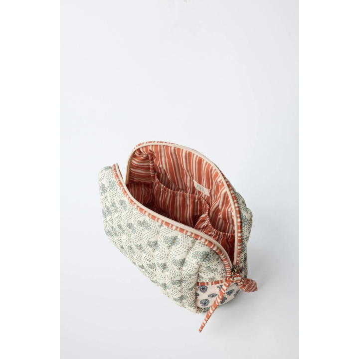 КОСМЕТИЧКА С ЦВЕТОЧНЫМ ПРИНТОМ