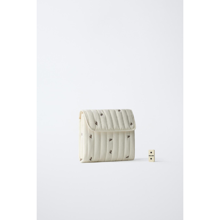 Пеленальный коврик с цветочным принтом