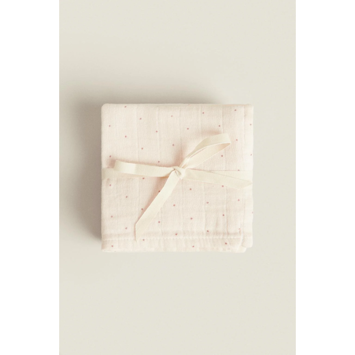 PACK OF MULTICOLOURED BABY MUSLIN CLOTHS (PACK OF 3)