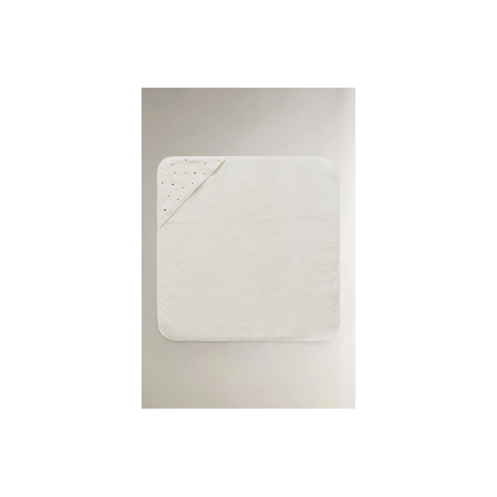 STARS HOODED BABY TOWEL