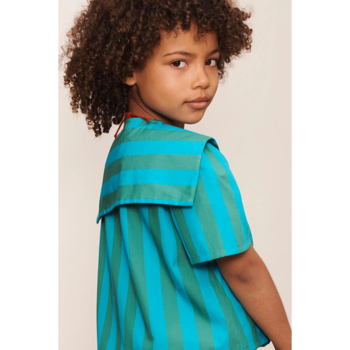 Рубашка на шарфе в полоску limited edition