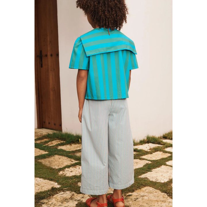 Рубашка на шарфе в полоску limited edition