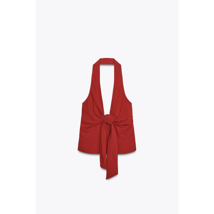 ЖИЛЕТ-ХАЛТЕР С УЗЛОМ