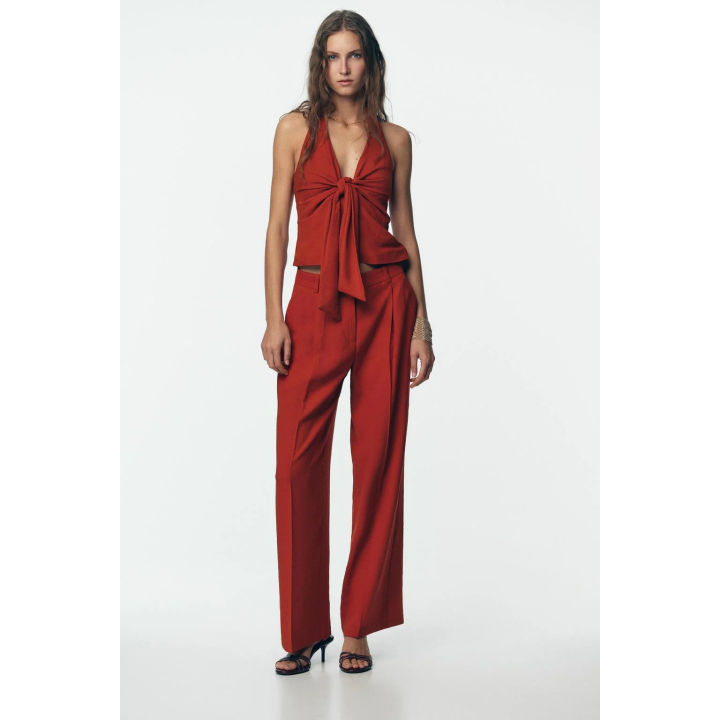 ЖИЛЕТ-ХАЛТЕР С УЗЛОМ