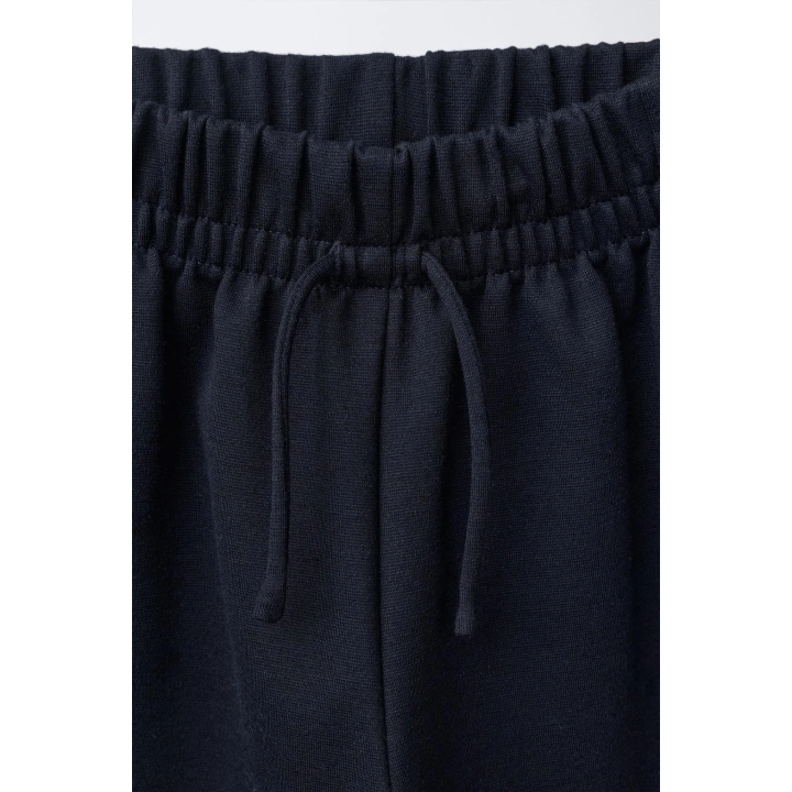 БРЮКИ BARREL ИЗ ТРИКОТАЖА РУБЧИК