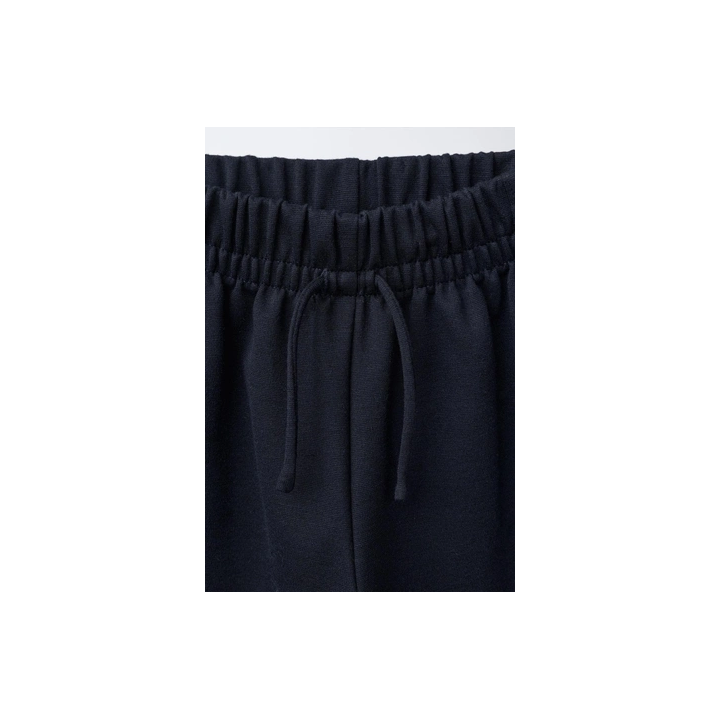 БРЮКИ BARREL ИЗ ТРИКОТАЖА РУБЧИК