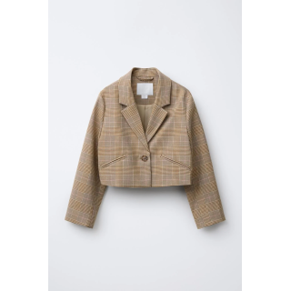 УКОРОЧЕННЫЙ БЛЕЙЗЕР В КЛЕТКУ