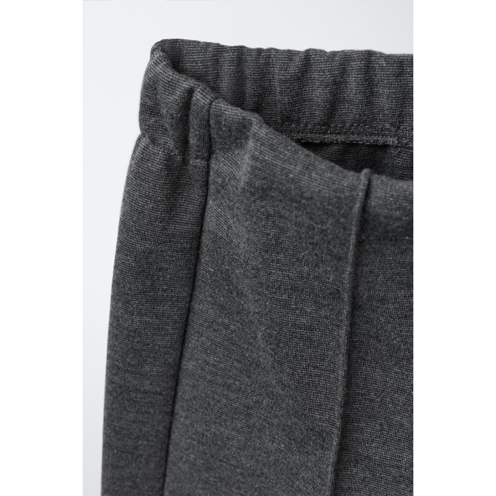 БРЮКИ WIDE LEG ИЗ ТРИКОТАЖА «ПУНТО РОМА»