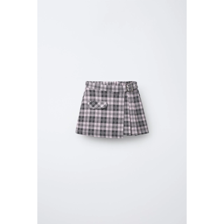 ЮБКА-ШОРТЫ В КЛЕТКУ