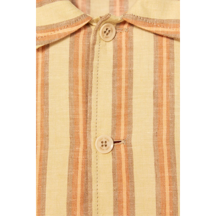 Рубашка limited edition из полосатого льна 100%