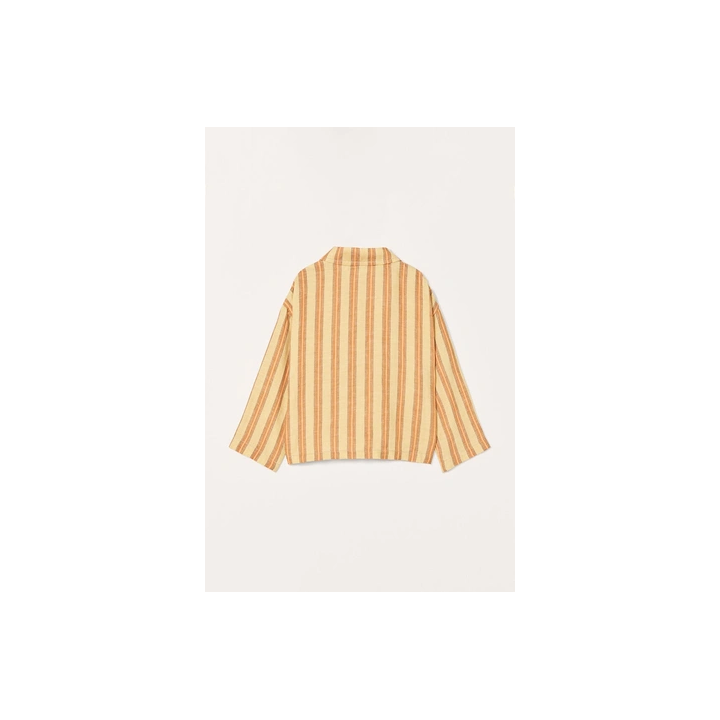 Рубашка limited edition из полосатого льна 100%