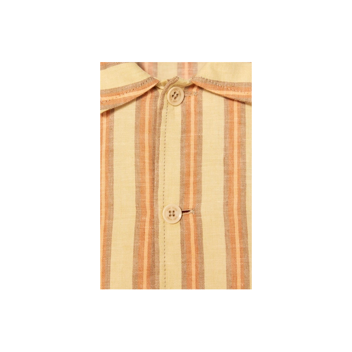 Рубашка limited edition из полосатого льна 100%