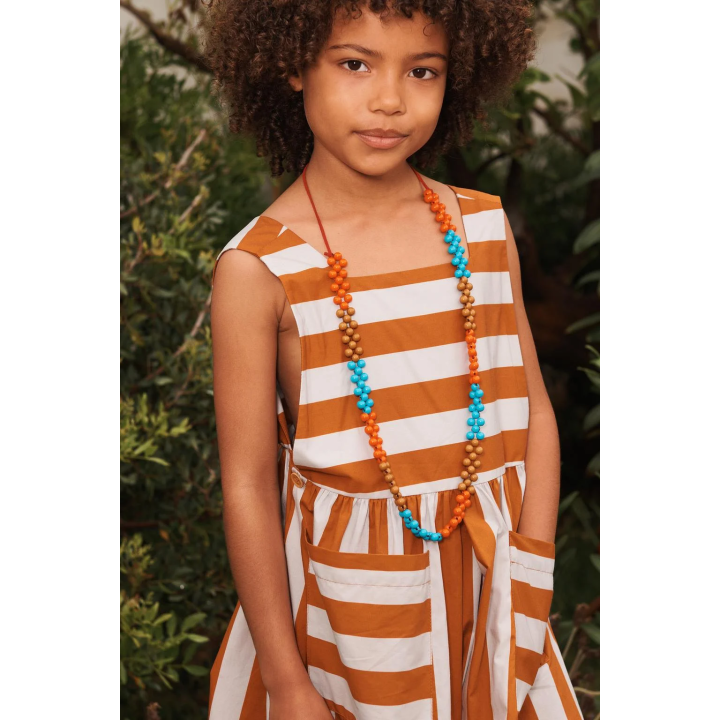 Платье с карманами в полоску из лимитированной коллекции