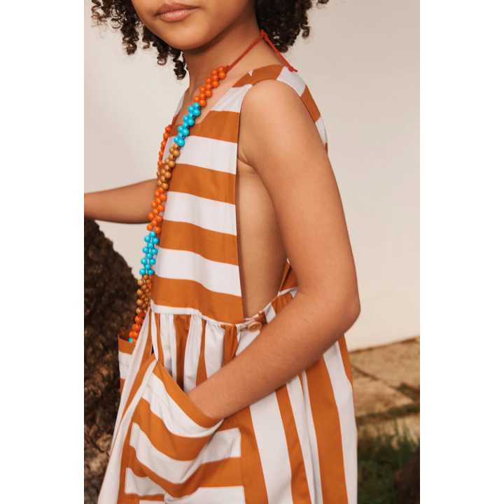 Платье с карманами в полоску из лимитированной коллекции