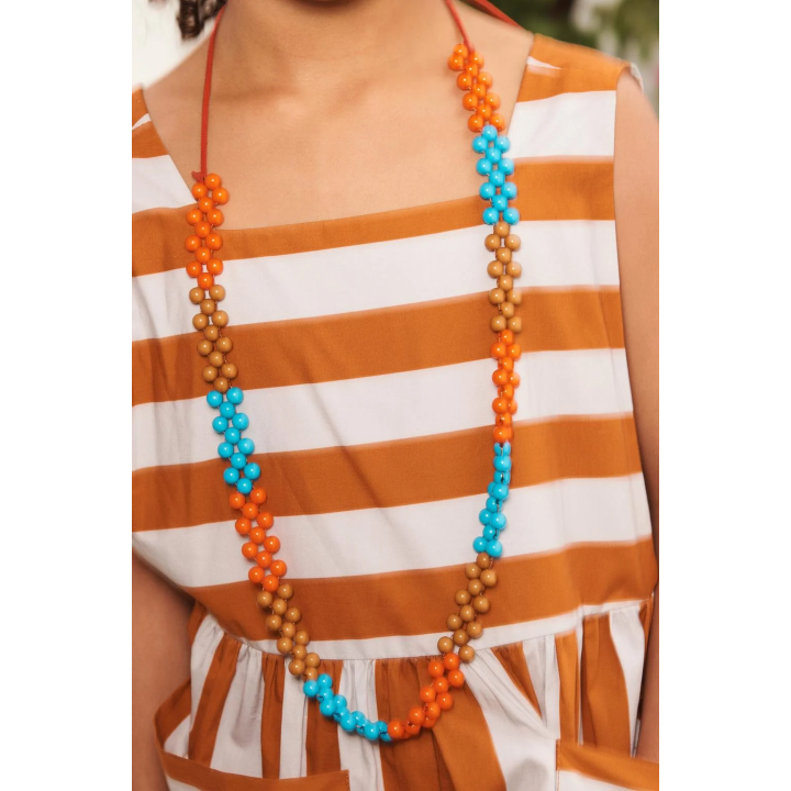 Платье с карманами в полоску из лимитированной коллекции