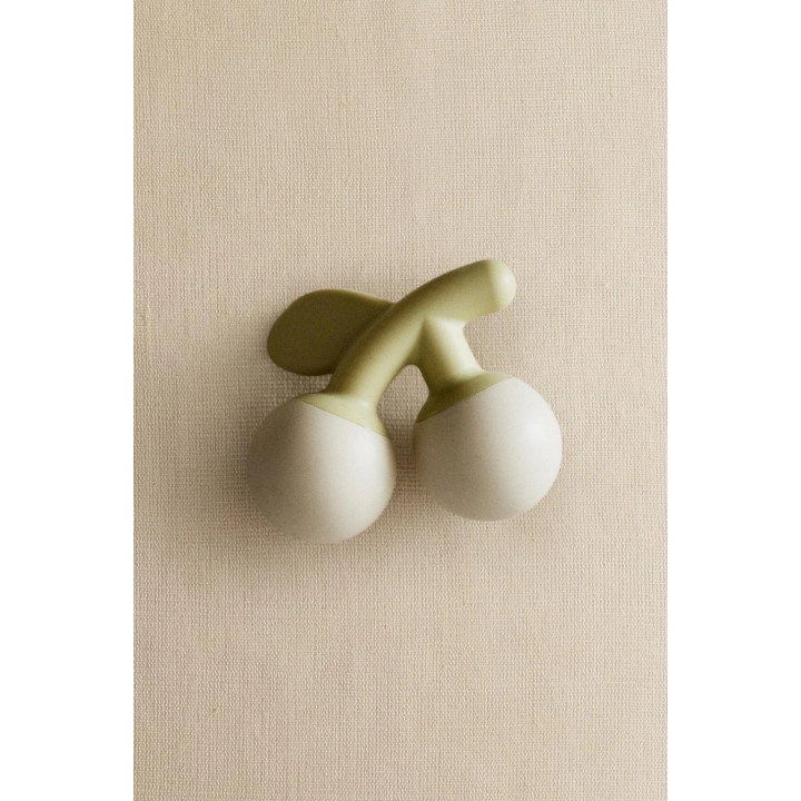 SILICONE FLOWER BABY RATTLE