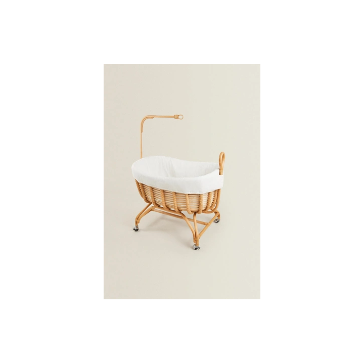 RATTAN MINI COT