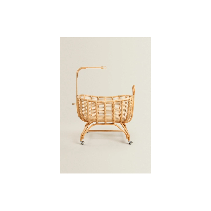 RATTAN MINI COT