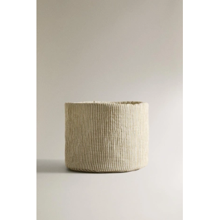 STRIPED MUSLIN ROUND BABY ORGANISER