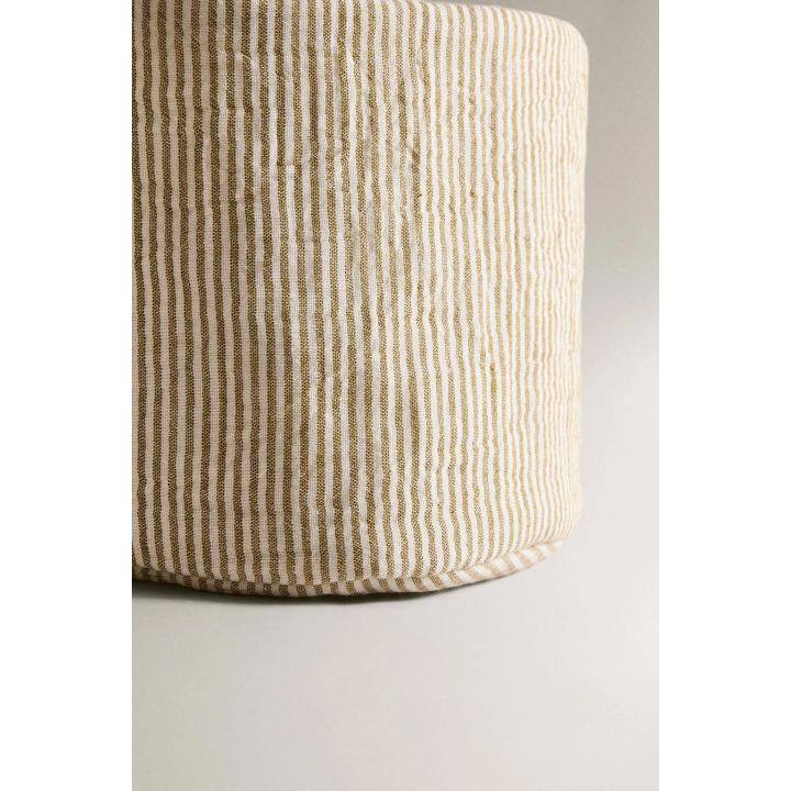 STRIPED MUSLIN ROUND BABY ORGANISER