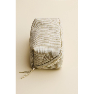 CHILDREN'S STRIPED MUSLIN WASH BAG