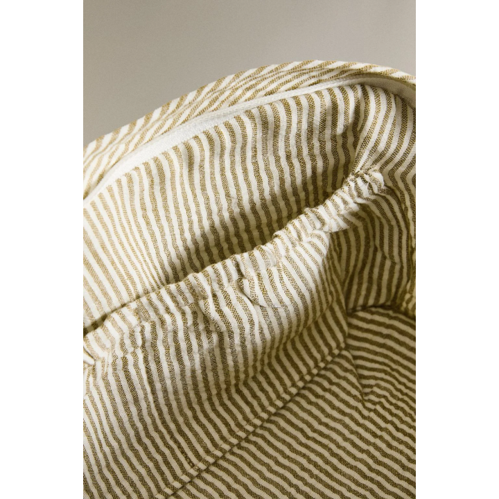 CHILDREN'S STRIPED MUSLIN WASH BAG