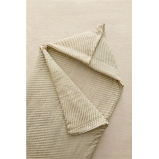 STRIPED MUSLIN CARRYCOT BABY WRAP