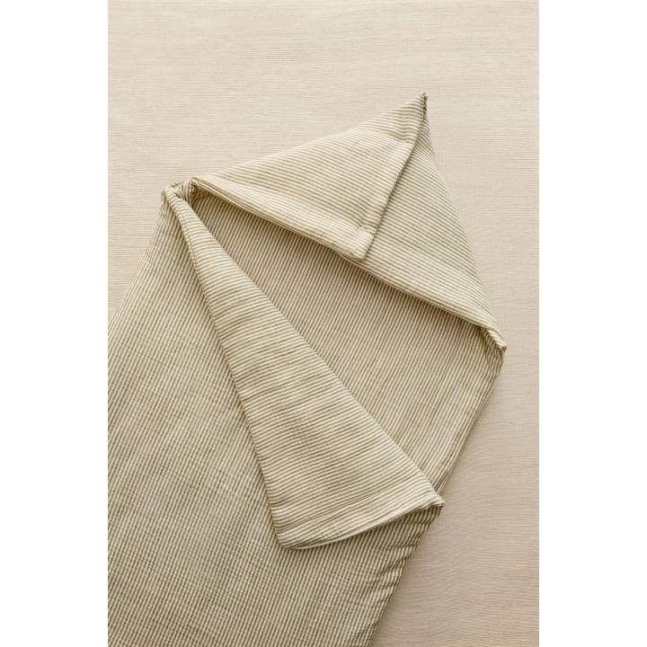 STRIPED MUSLIN CARRYCOT BABY WRAP