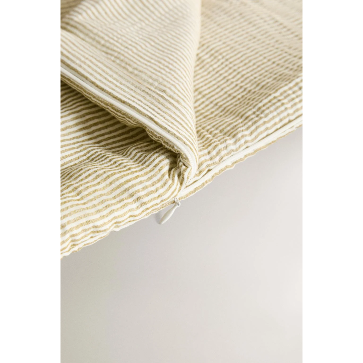 STRIPED MUSLIN CARRYCOT BABY WRAP