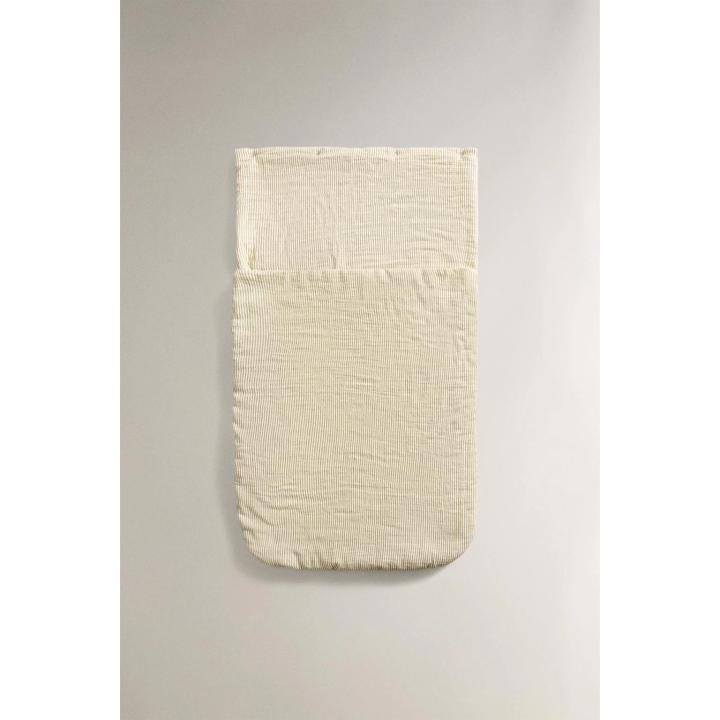 STRIPED MUSLIN CARRYCOT BABY WRAP