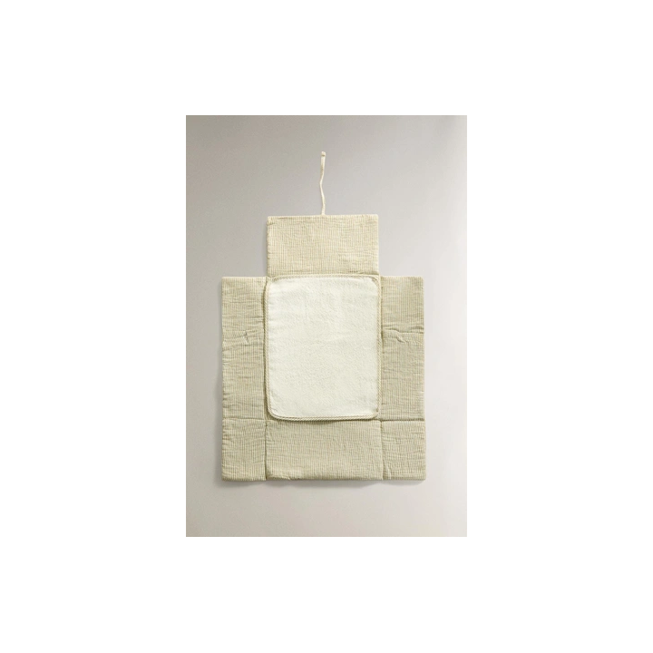 STRIPED MUSLIN BABY CHANGING MAT