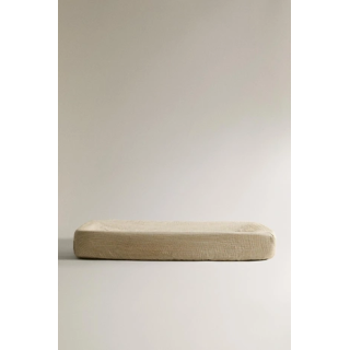 STRIPED MUSLIN BABY CHANGING MAT COVER