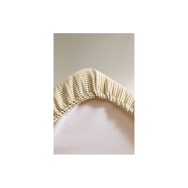 STRIPED MUSLIN BABY CHANGING MAT COVER