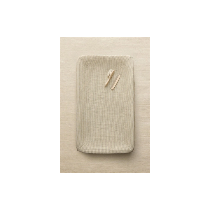 STRIPED MUSLIN BABY CHANGING MAT COVER