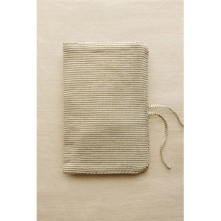 STRIPED MUSLIN WIPE HOLDER