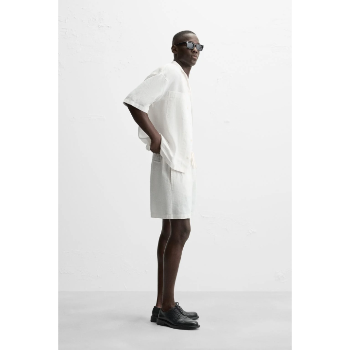 ШОРТЫ ИЗ 100% ЛЬНА