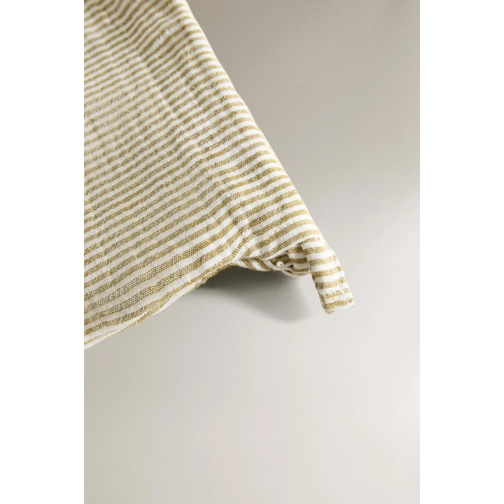 CHILDREN'S STRIPED MUSLIN LAUNDRY BAG