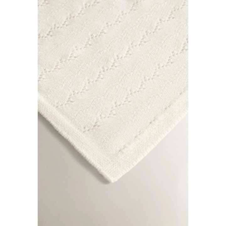 CASHMERE KNIT BABY BLANKET
