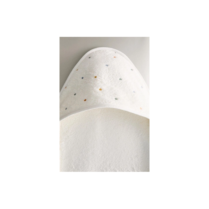 STARS HOODED BABY TOWEL