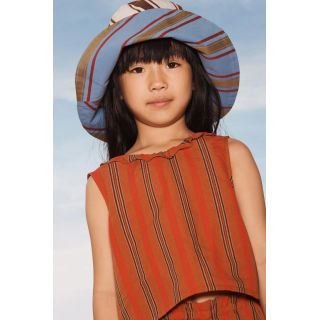 Топ с оборками и полосками limited edition