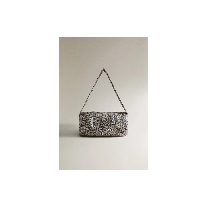 FLORAL COTTON MATERNITY BAG