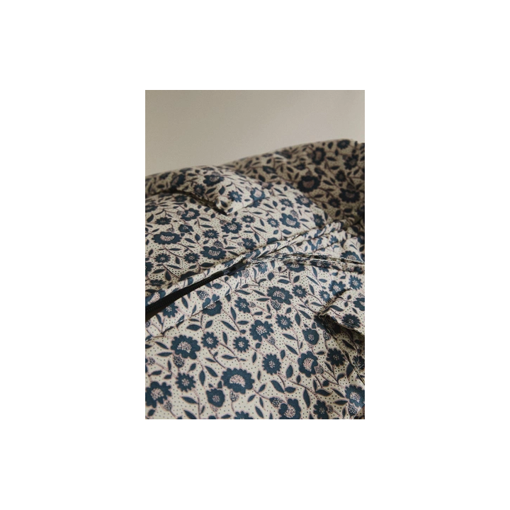 FLORAL COTTON MATERNITY BAG