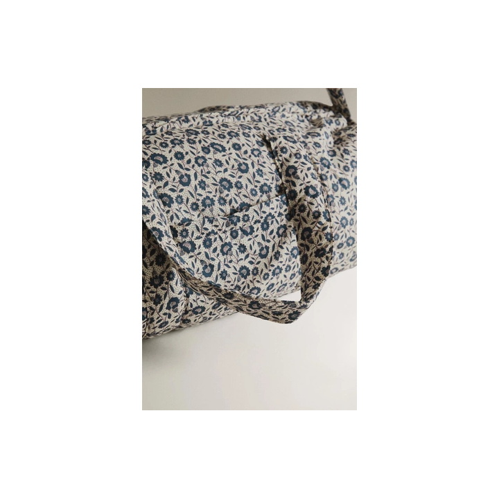 FLORAL COTTON MATERNITY BAG